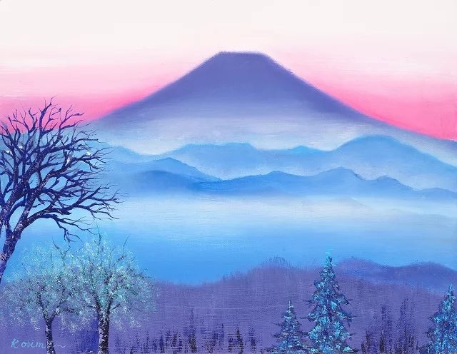 富士残照