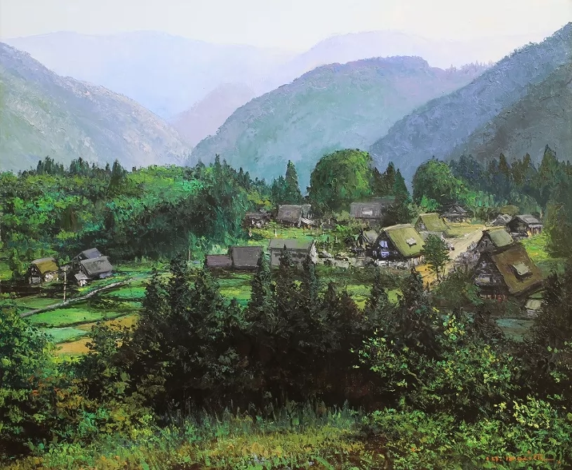 五箇山相倉集落風景