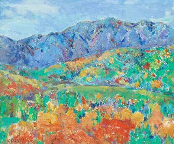 紅葉の榛名山